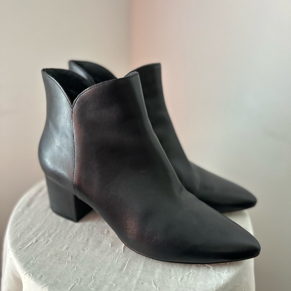 Cole Haan Women's Elyse black heeled ankle Bootie, 60mm - Picture 8 of 13